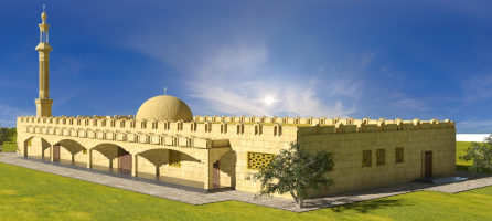 مسجد 500 متر2